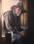 The Blacksmith by Christina Ramos-Acrylic-30X24