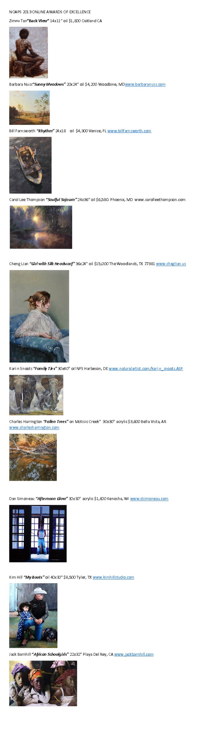 Awards of Excellence