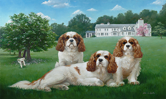 Piper, Tuck, Chip & Caddie by Beth de Loiselle