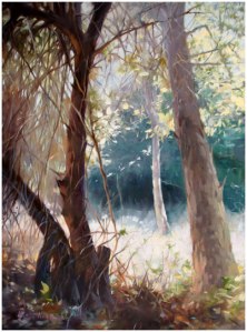 Morning Melody by Linda Nearon -Oil - 24X18