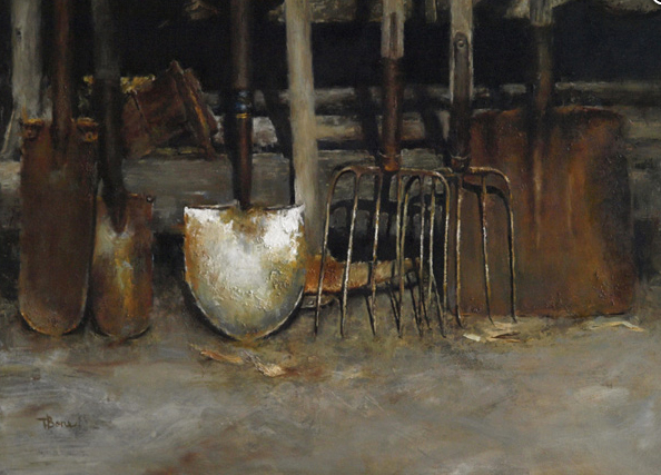 Sow the Seed by Tanya Bone - Oil 18x26 Best of Show NOAPS Spring 2013 Open International On-Line Competition