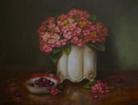 Spring Hydrangea by Lisa Price - www.lisapricefineart.com