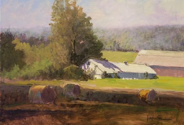 NOAPS Joseph Orr demo painting Oct 2017