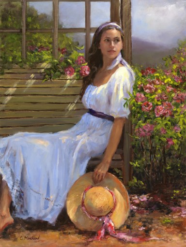 NOAPS Marchand Morning Fragarance 24x28 oil on linen