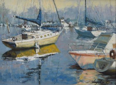 NOAPS Zhang Sidney 12x16 Oil on Canvas