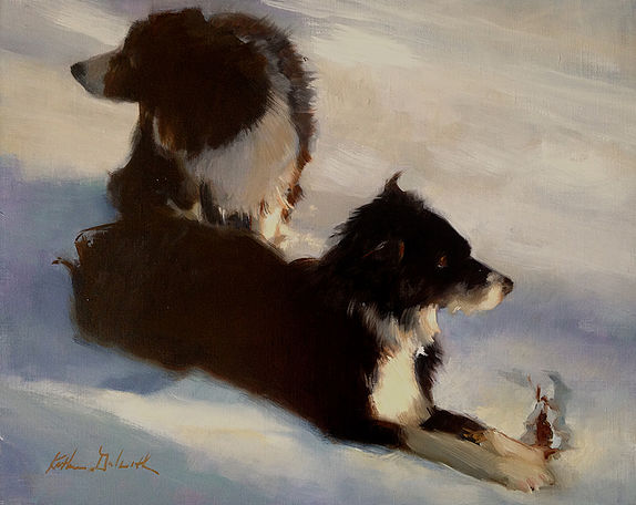 NOAPS Snowy Afternoon Walk 16x20Galbraith_Katherine_597618-1