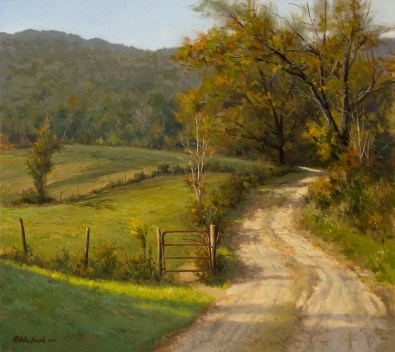NOAPS Pot Rural Hideaway - 25 x 28 - Oil - Private Collection