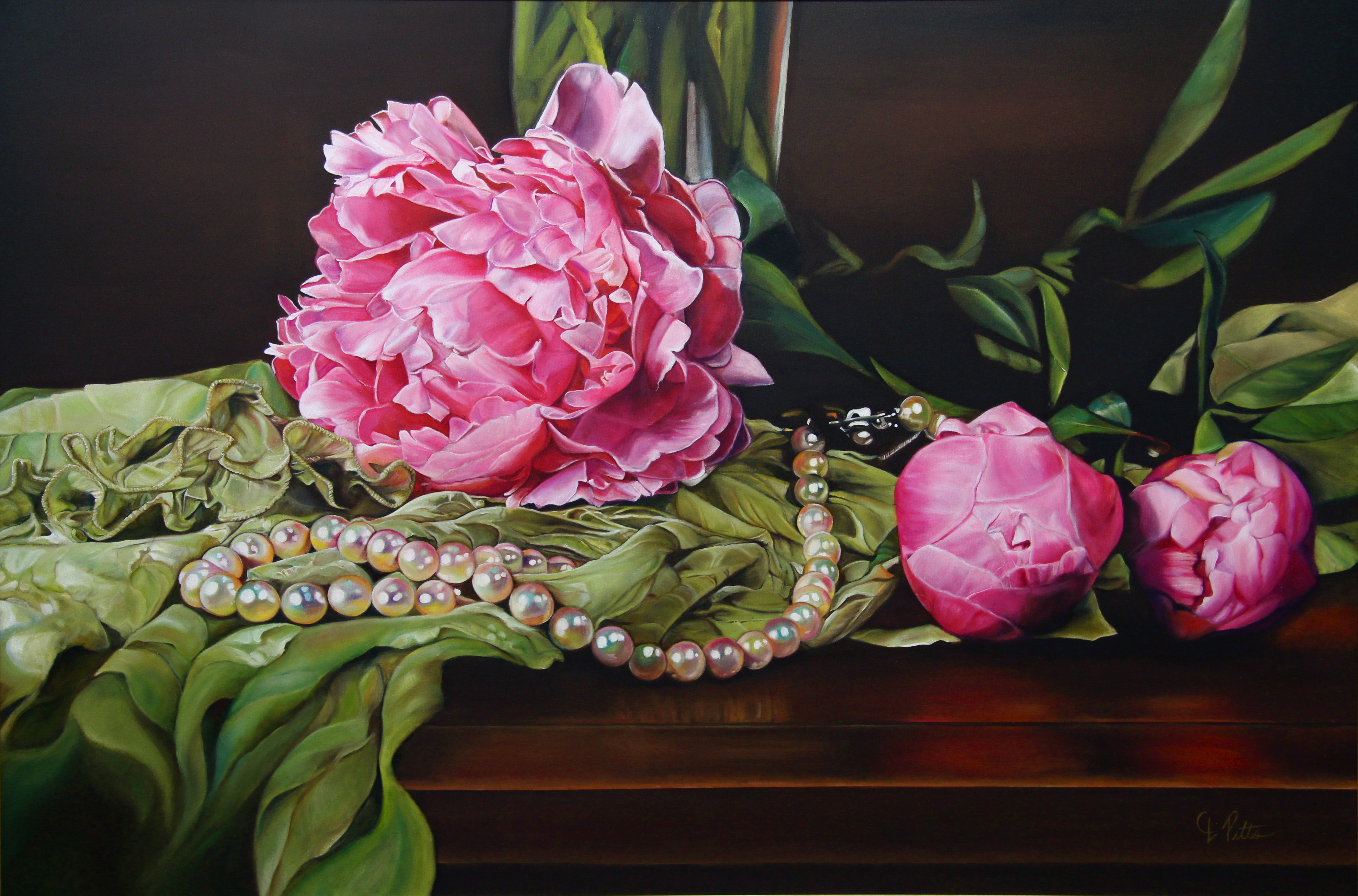 NOAPS Pitts Her Majesty, oil on canvas, 48x72 inches, private collection