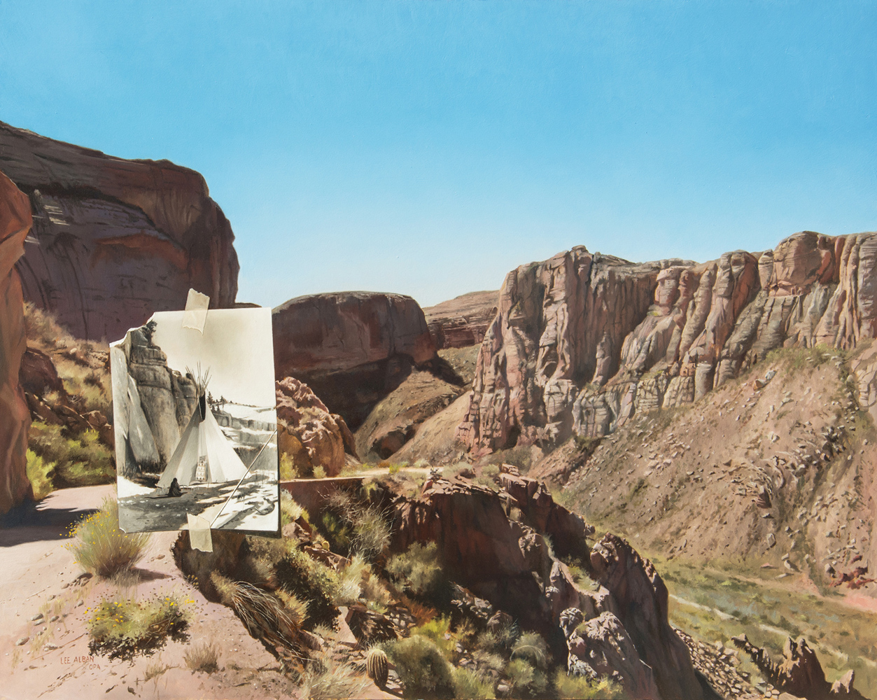 NOAPS Alban May The Warm Winds Of Heaven Blow Softly Upon Your House 24x30