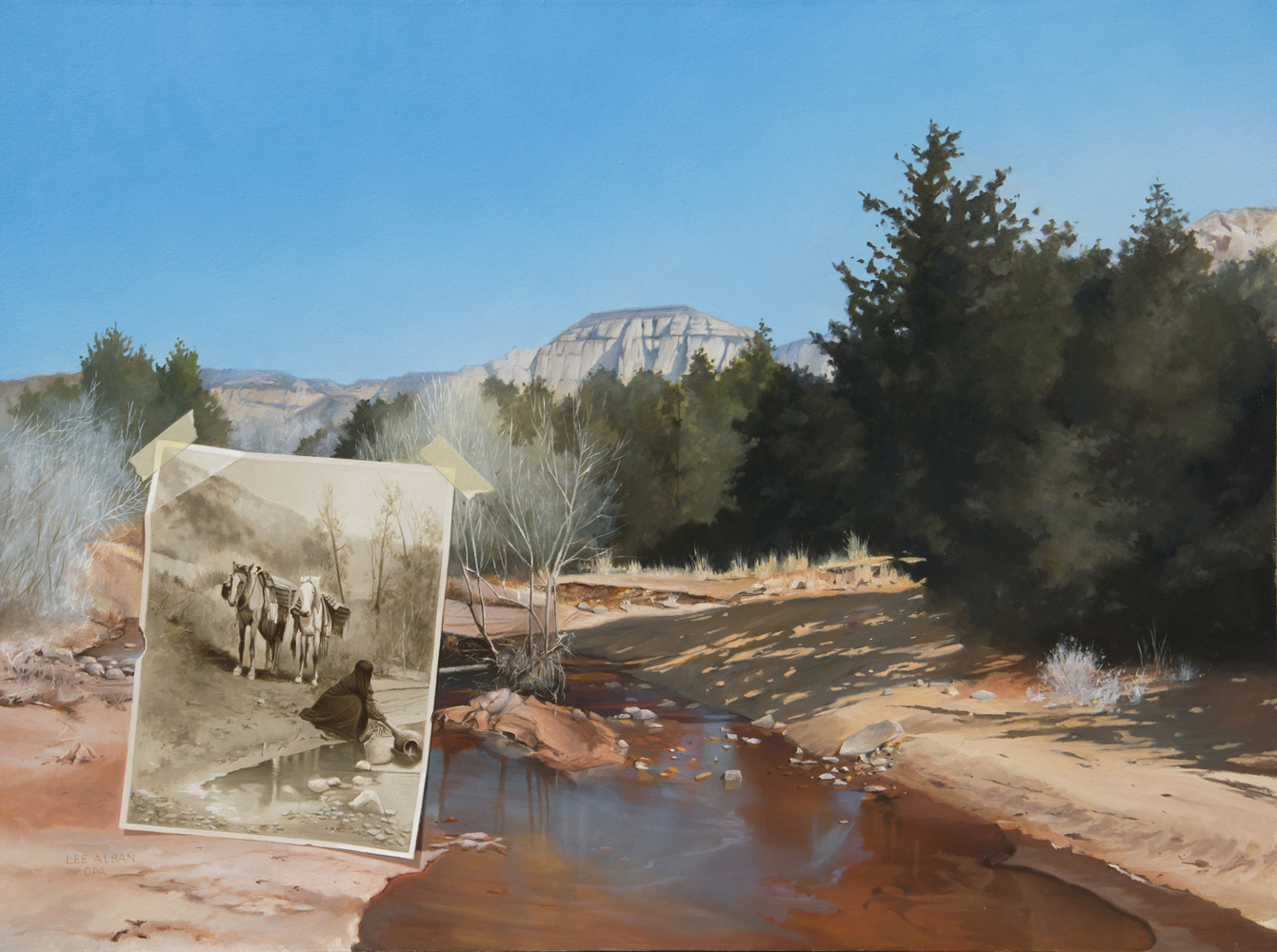 NOAPS Alban To Touch The Earth Is To Have Harmony With Nature 18x24